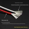 Teflon Silver-Plated High-Temp Wire for Audio Connection - 0.2/1/2.5/4/6mm²