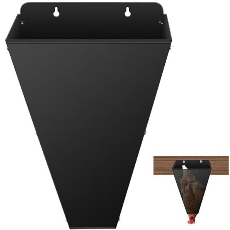 Ergonomic Chicken Cone Iron Poultry Restraint Funnel For Home Slaughter Humane Animal Handling Tool Farm Use
