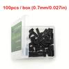 1Set/100pcs Carp Fishing Tools Krimp Tool Crimping With Spare Crimps For Fluorocarbon Line Carp Rig Chod Rig Booms Multifunction Pliers