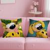 Klassische Cartoon Marsupilami Kissenbezug Weich Leicht zu Waschen Kissenhülle Vielseitig für Sofa Bett Reisen und Büro