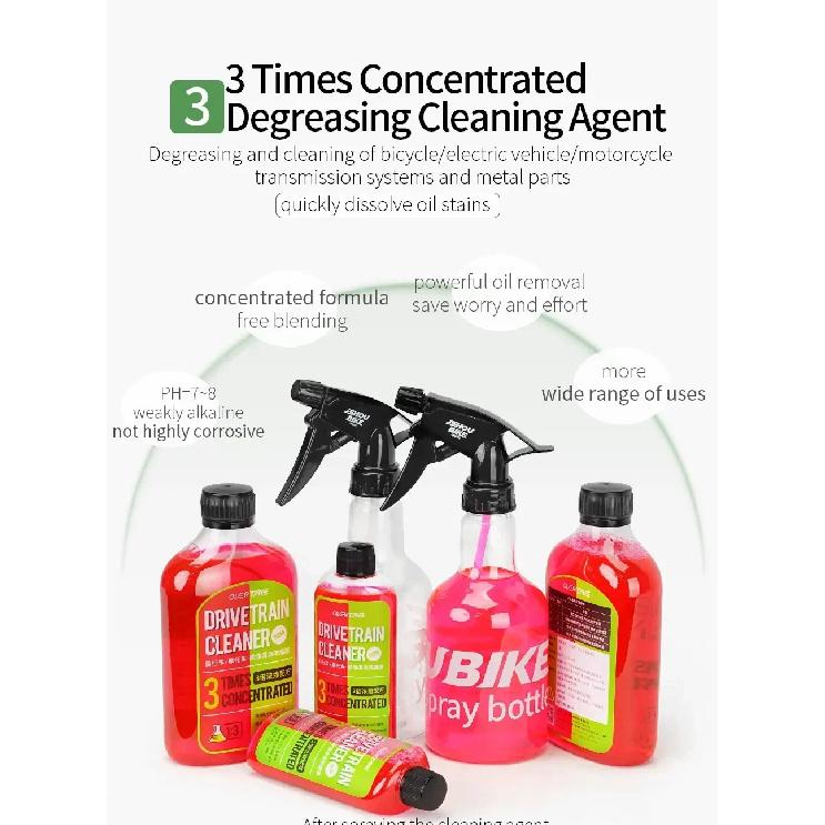 Bicycle chain cleaner 100/350ml Drivetrain cleaner cleaning and maintenance fluid degreasing spray For Folding Road MTB bike