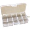 10-Slot Jewelry Rings Ear Stud Holder Beads Storage Box Case Container Organizer