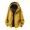 Men Women 3-in-1 Waterproof Windproof Hiking Jacket With Removable Down Liner Outdoor Trekking Camping Winter