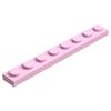 10PCS 3460 1x8 Basic Building Block Moc Loose Parts Compatible with Bricks DIY Children's Toy Assembly Gift Storage