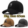 Casquettes de Baseball pour Homme à Grande Tête Grande Taille Casquettes Snapback Réglables Décontractées Casquette Hip Hop Cool Casquette Soleil en Coton Grande Taille Été Escalade