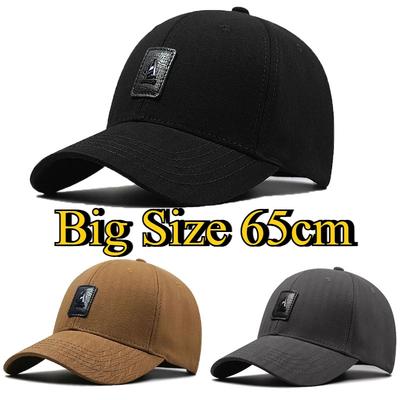 Large Head Man Big Size  Baseball Caps Causal Adjustable Snapback Hats Cool Hip Hop Hat Summer Plus Size Cotton Sun Cap Climing