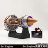 TR900 Motore Turbofan Aeronautico Modello di Aeroplano Kit Motore per Aeroplano Modello di Motore Turbojet Regalo per Adulti Giocattolo Educativo di Scienza Meccanica