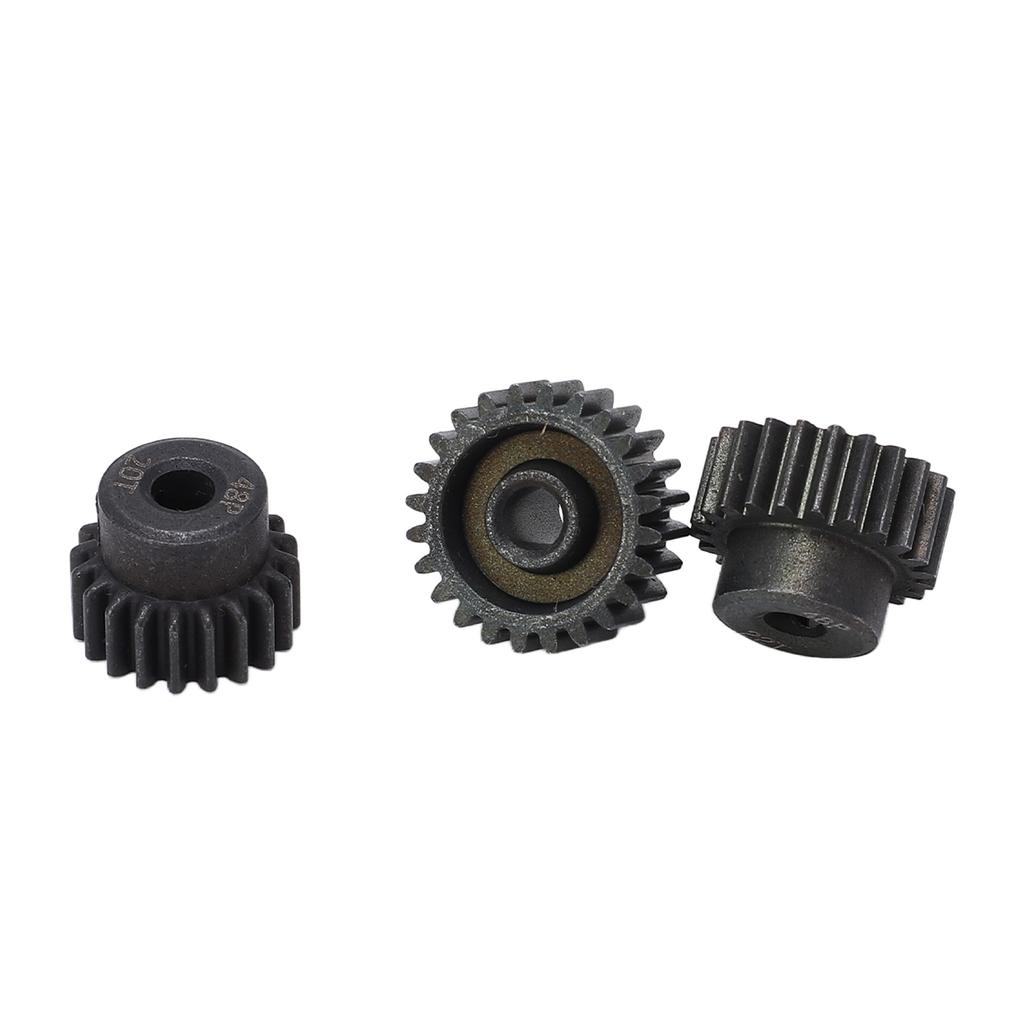48P Pinion Gear Set 20T 22T 24T 3.175mm RC Motor Pinion Gear for 1 10 RC Brushless Brush Motor