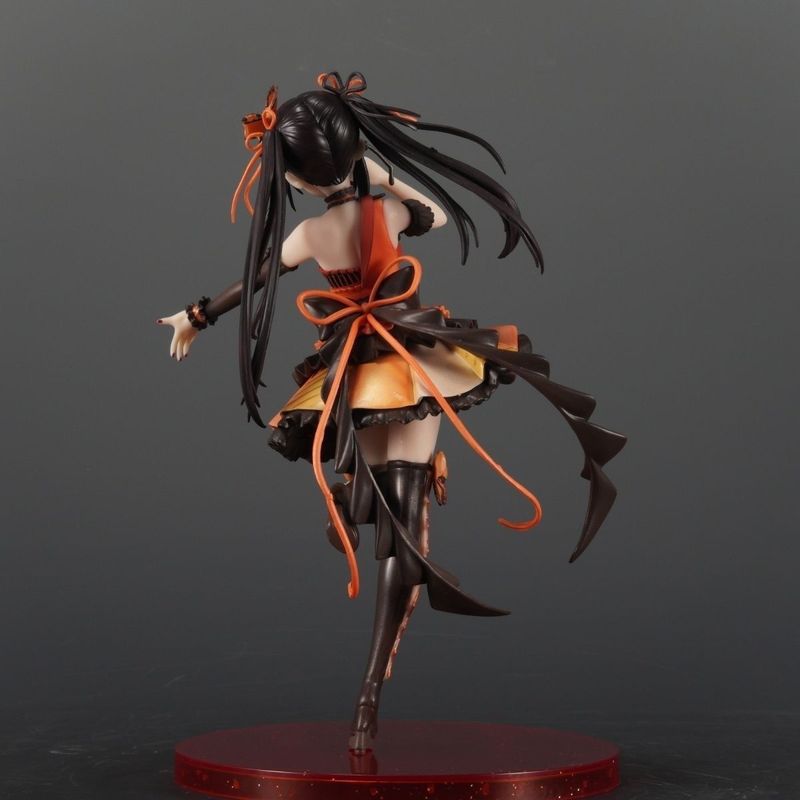 23.5cm Date A Live Tokisaki Kurumi Idol Anime Girls Figure Model Gk Statue Boys Collection Desktop Decoration Ornament Toys Gift