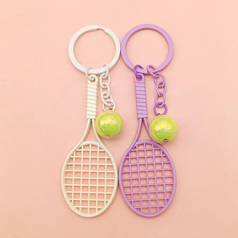 Mini Portachiavi Festa del Tennis Gadget Festa Tennis Portachiavi Pallina da Tennis Ciondolo Borsa da Tennis Portachiavi Sportivo Per Ragazzi Ragazze Carnevale Scolastico Ricompensa