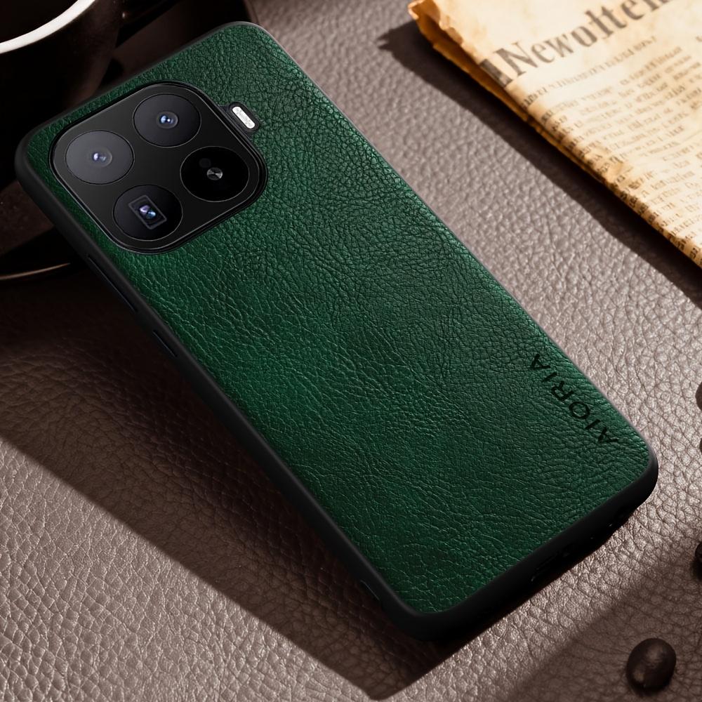 Phone Case - Luxury Case for Xiaomi 17 Ultra Pro Max 17T Pro Retro Fashion Natural Texture Solid Color Anti-Fingerprints Faux Leather Precise Camera