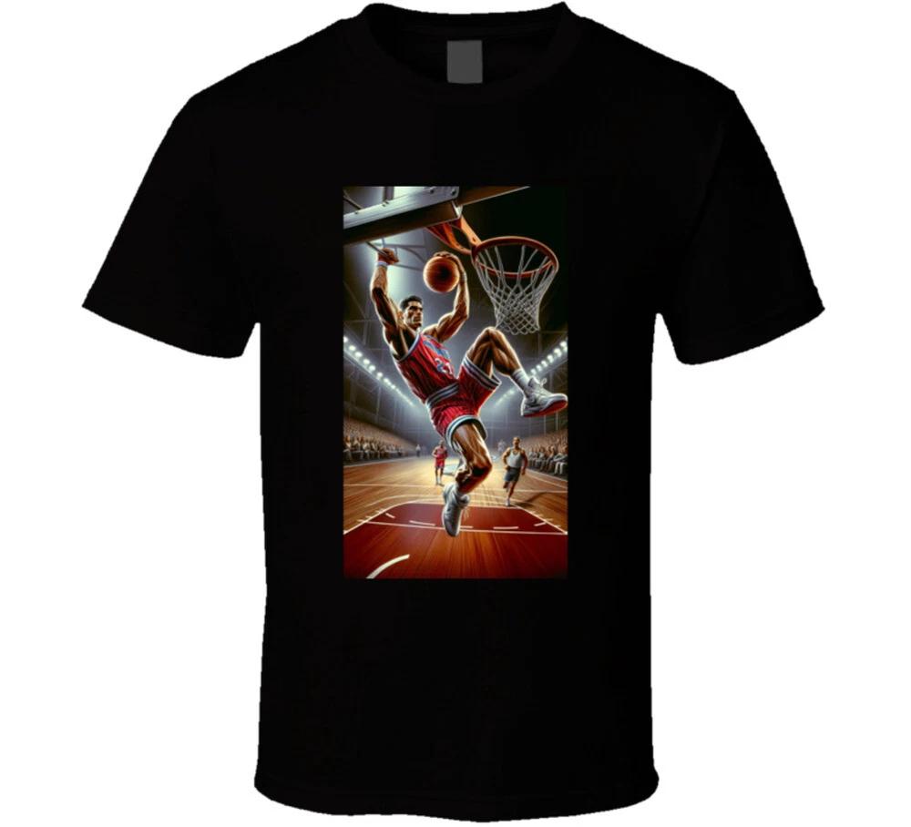 Basketball Hoops Dynamic Dunk Fan T Shirt