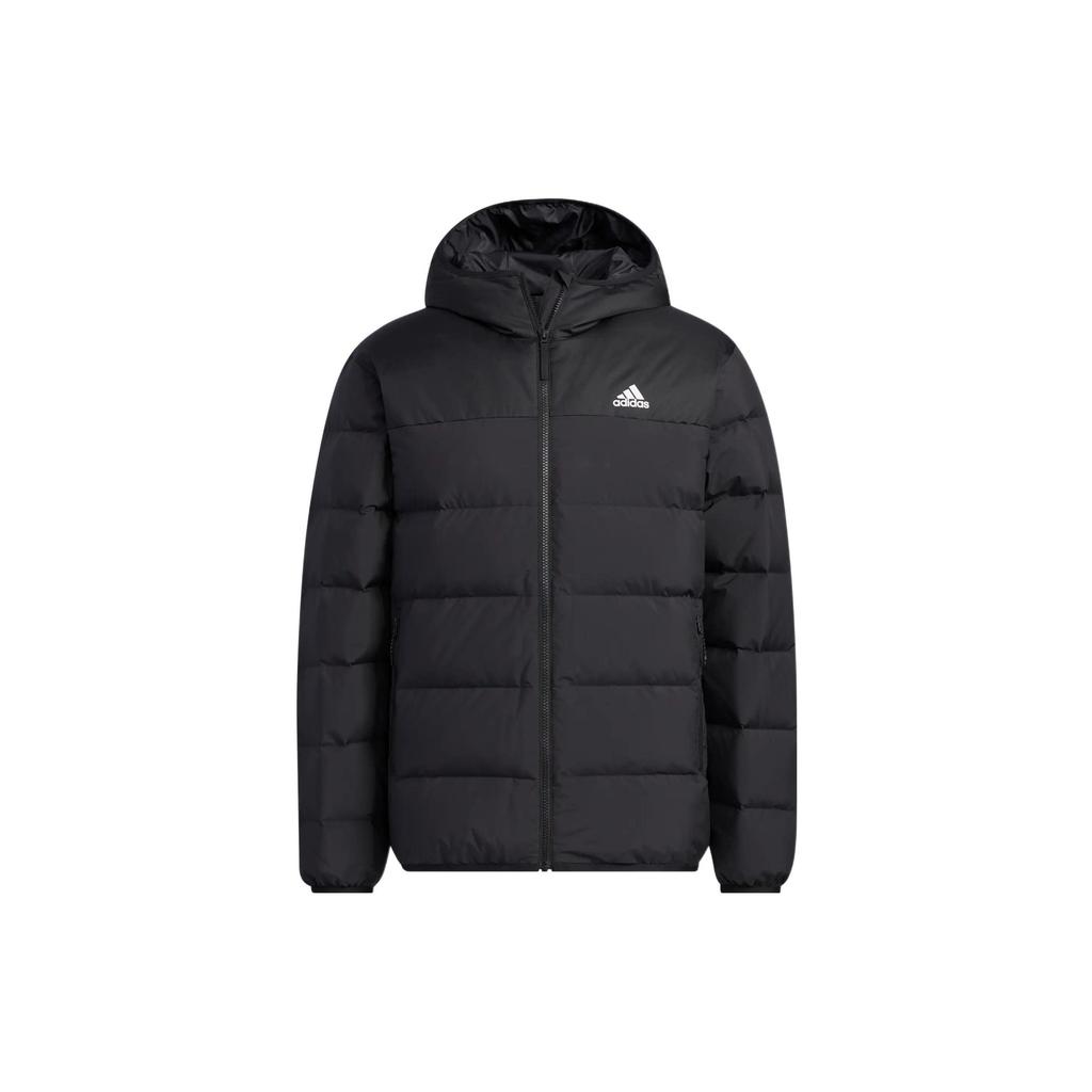 Adidas Down Jackets Men's Black Hooded Moderate Other HZ2597