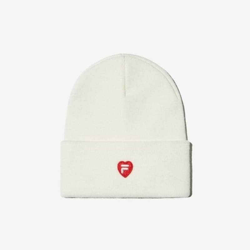 

FILA F+ I LOVE BEANIES WHITE