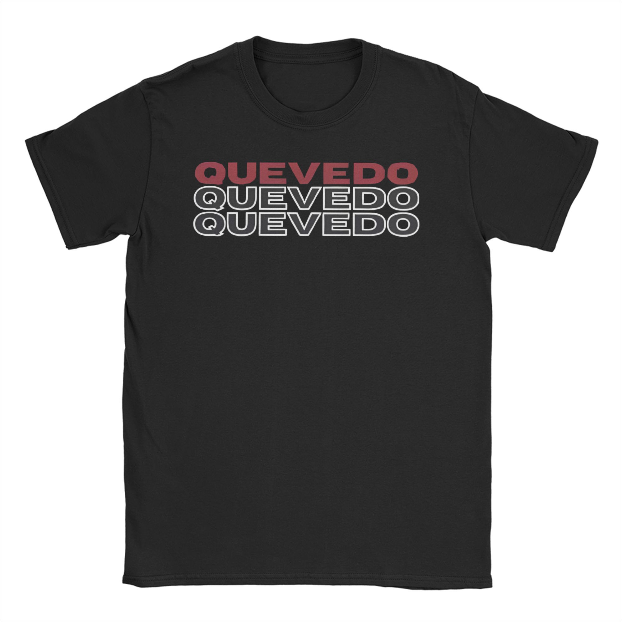 

QUEVEDO Tour 2025 T Shirt Men Cotton Amazing T-Shirt Crewneck Hip Hop Tees Short Sleeve Tops Big Size 5XL різнокольоровий