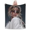 New Singer TINI STOESSEL Futtura Album Blanket Ultra-Soft Flannel  Relax Throw Blankets Machine Washable