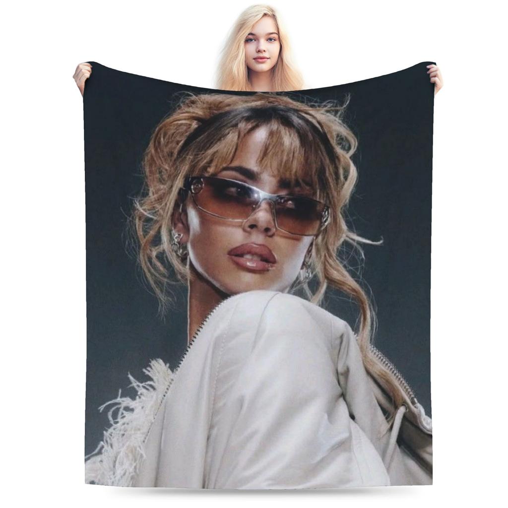 New Singer TINI STOESSEL Futtura Album Blanket Ultra-Soft Flannel  Relax Throw Blankets Machine Washable