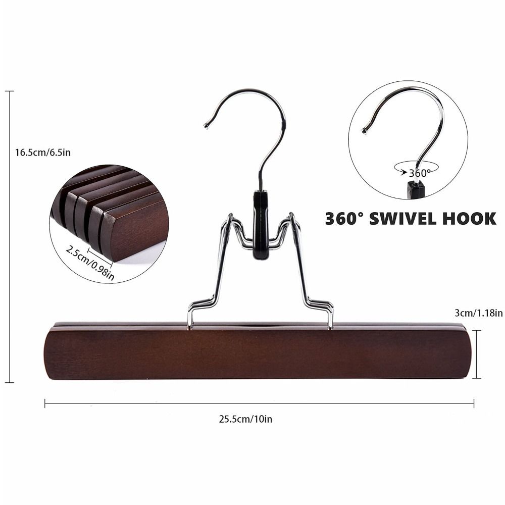 Woodiness Horse-face Skirt Rack Retro Color Hanfu Pants Hook New Clothes Hanger
