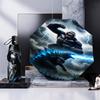Giant Monster Rampage Umbrella Folding umbrella, automatic umbrella 8-Frame for Travel, camping Use Gift for Halloween Christmas