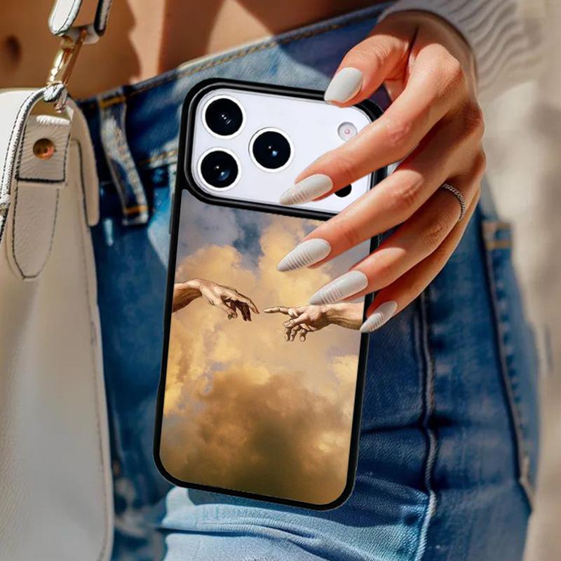 Renaissance art Painting soft Phone Case For iPhone 17 Air 14 15 13 12 Max Cover For Apple 16e 11 Pro Max Plus Coque