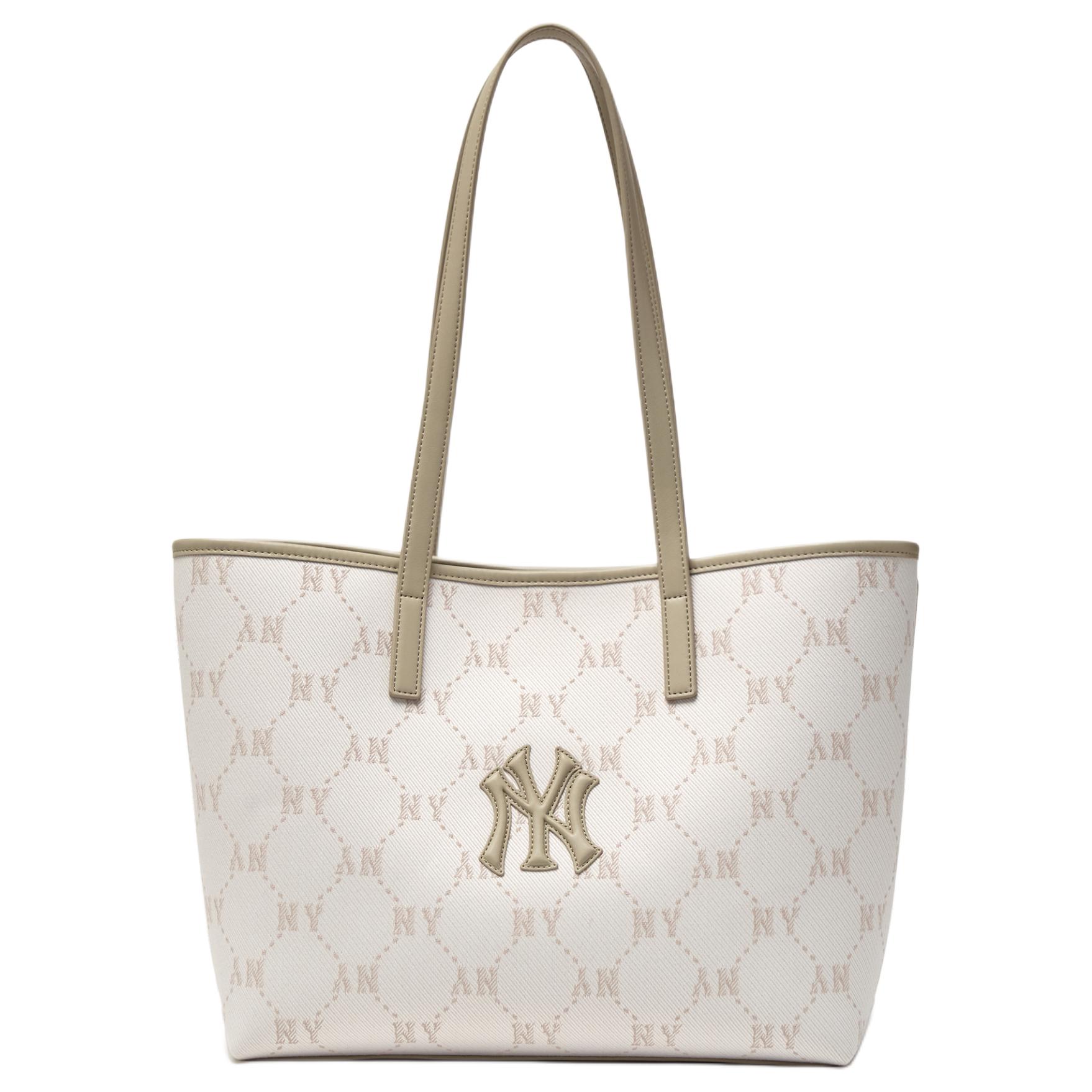 

MLB Polyester Shoulder Bag Regular Women s Dark Cream Casual 3AORMJ16N-50CRD