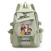 Large Capacity Schoolbag with Shoulder Strap; Student Three-piece Pencil Case Set