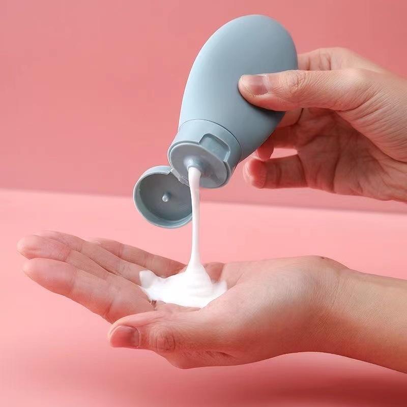3Pcs Travel Refillable Bottle Set Cosmetic Lotion Shampoo Essentials Cream Bottle Empty Container For Toiletries Tool