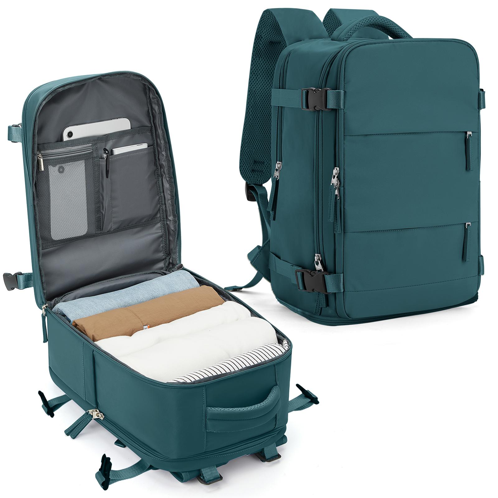 Zaino Viaggio Cabina Aereo 40x20x25 Ryanair Bagaglio a Mano 40x20x25, zaino donna, Zaino Uomo Borsa da Lavoro Zaino Porta PC