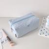 Zipper Cosmetic Bag Large Capacity Pen Bag Portable Makeup Pouch