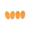For Kids Gift Children DIY Office Stationery School Supplies 3D Stereo Book Marks Carrot Bookmark
