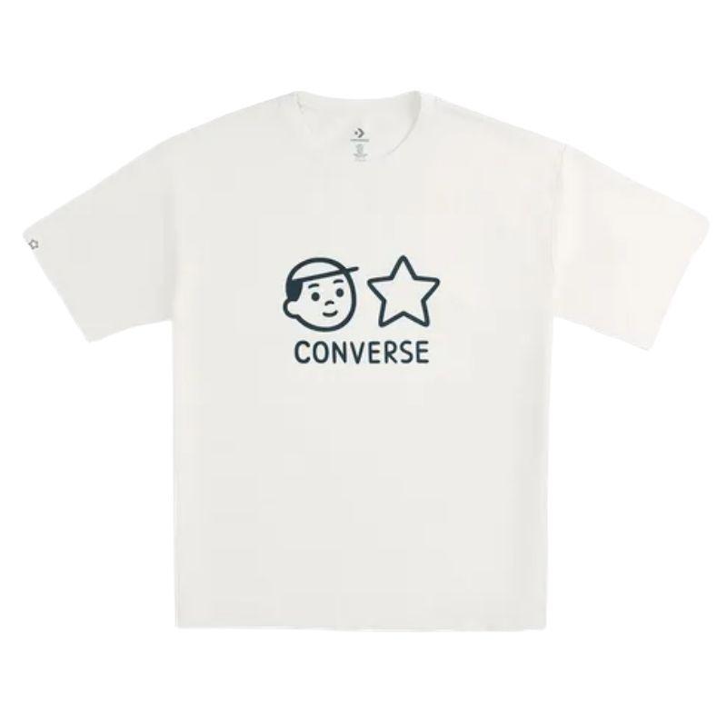 New Converse X Noritake Chuck 70 SS25 T Shirt Men's White UCH745-W70