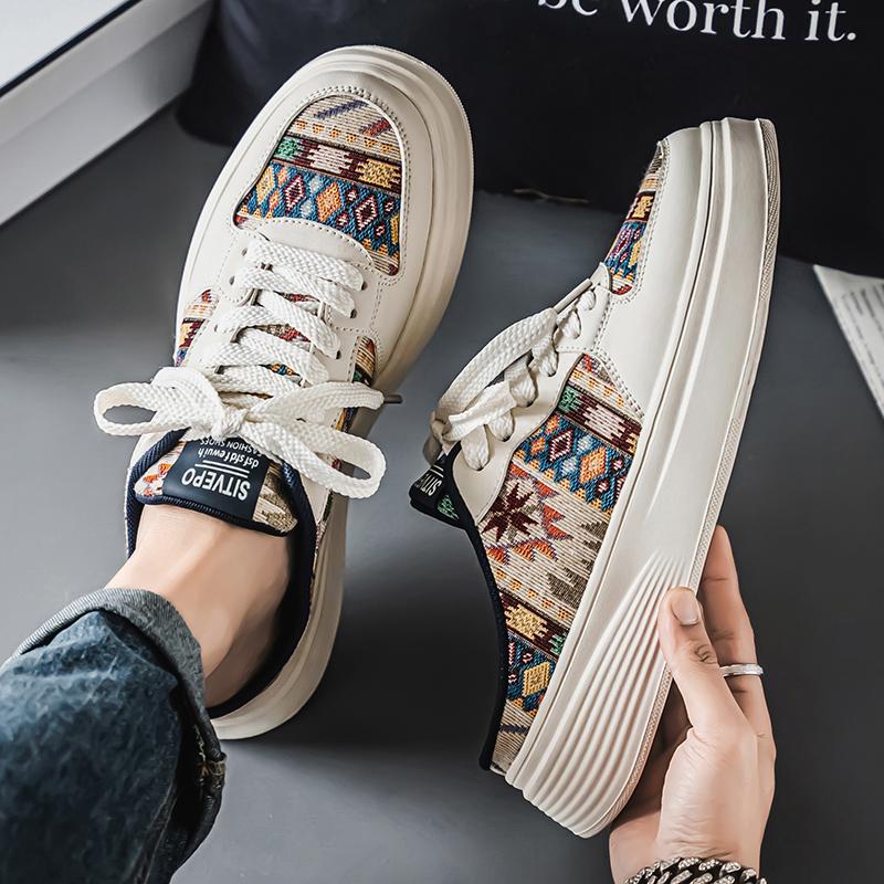 Herren Halbschuhe mit dicker Sohle Sommer neu weiche Sohle rutschfest Outdoor Komfort lässige flache Schuhe Mode Herren Mesh Sportsandalen