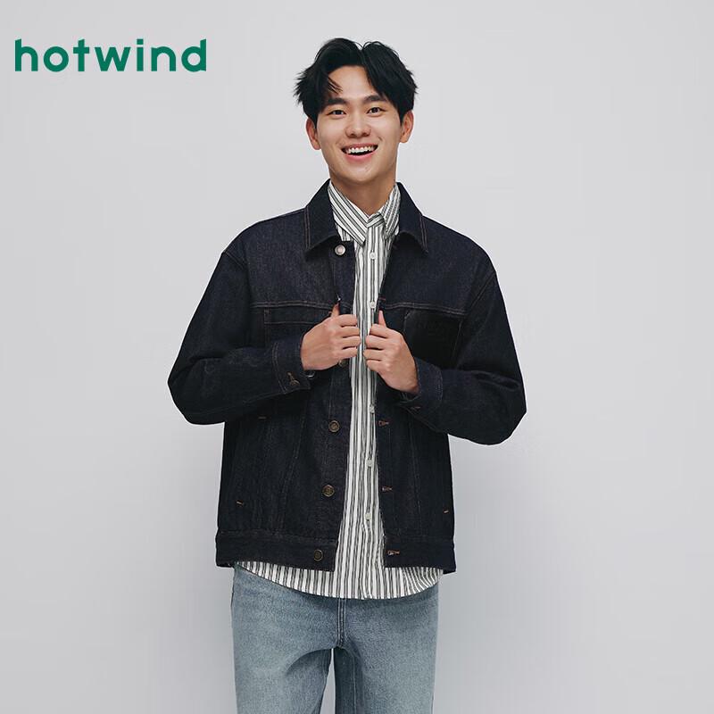 

Hotwind Men s Classic Lapel Casual Jacket L