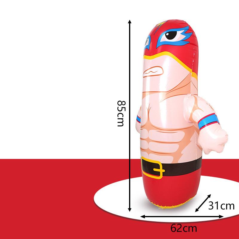 

3D Неваляшка Надувные Игрушки Надувной Боксерский Мешок Интерактивная Игрушка для Ребенка