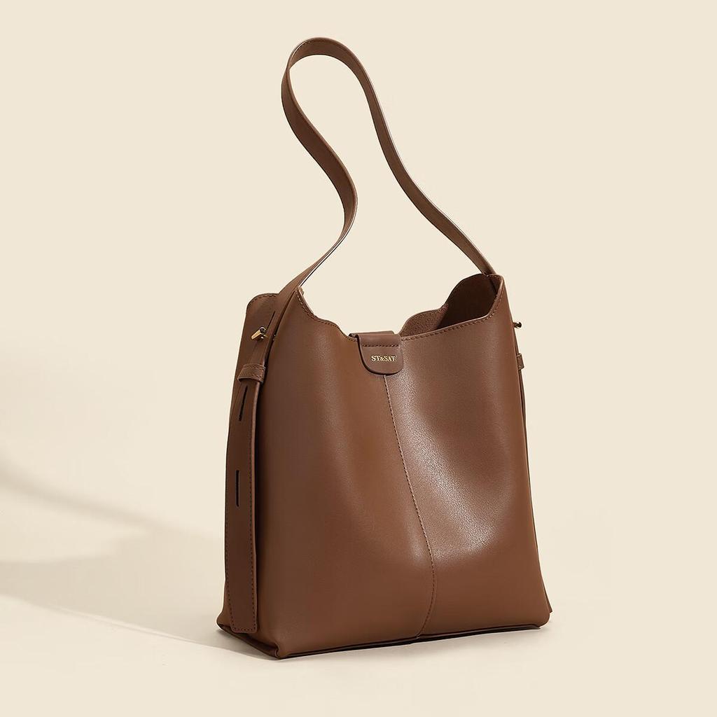 St&Sat Large Capacity Tote Bag, Shoulder Bag, Crossbody Bag, Bucket Bag, Commute Bag