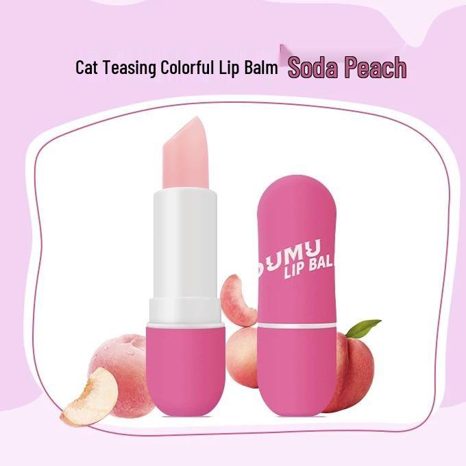 DOUMU Cat Play Moisturizing Lipstick Balm 3.4g
