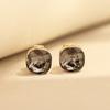 European and American personality versatile eight-color princess square crystal earrings, gold-plated fashion without pierced earrings, earrings, wome