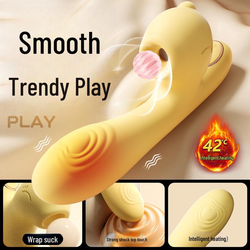 Vibrátor a sací zařízení Miji Doudoulong pro ženy - hračka pro dospělé