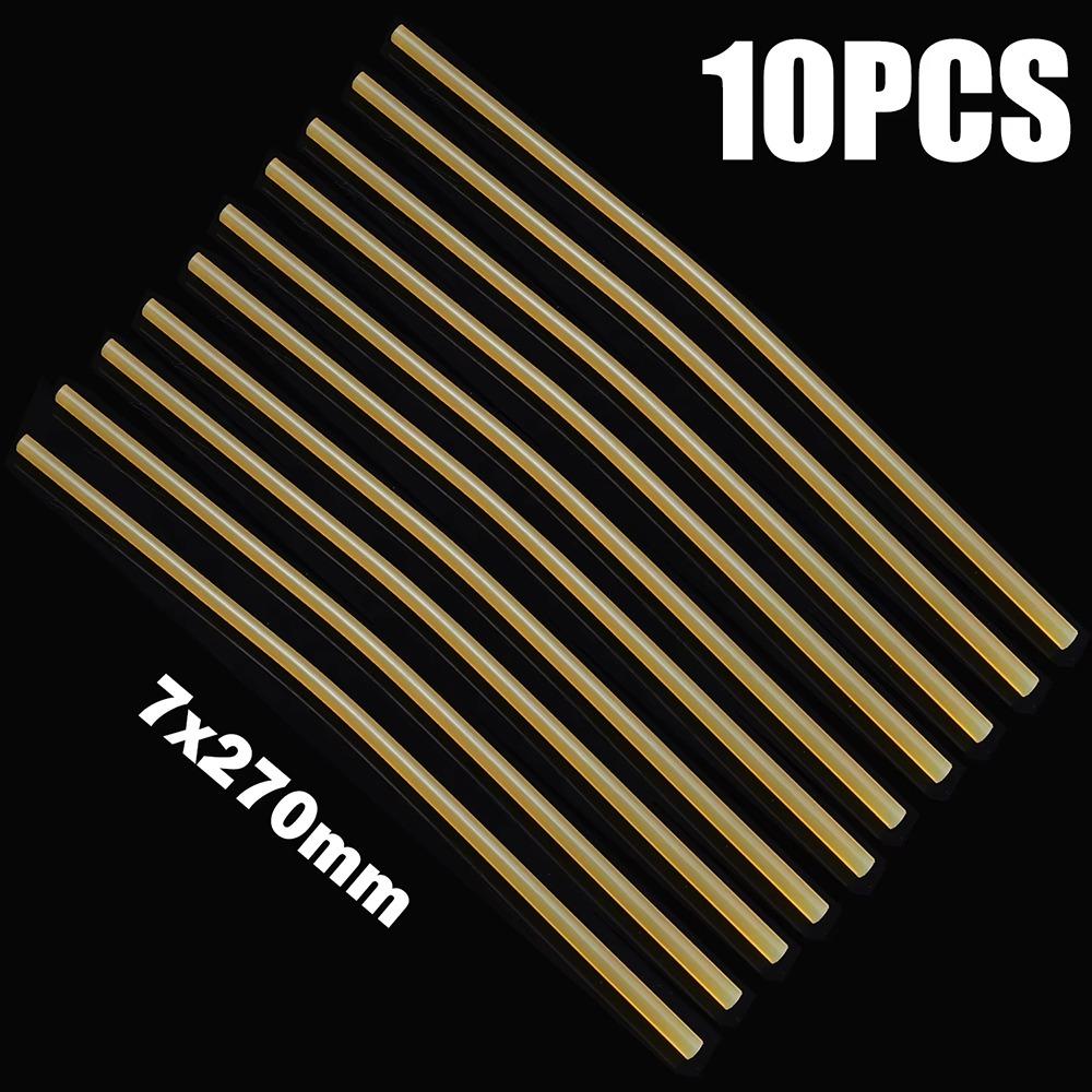 

10Pcs Long Lasting Hot Melt Glue Stick Elimination of Broken Adhesive Glue Car Accessories 10Pcs 7x270mm