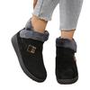 Damen Winter Knöchelhohe Schneestiefel - Verdickt, Mit Fleece Gefüttert, Weich - Sohlige, Warm