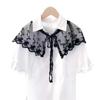 Sweet Lace Embroidered Fake Collar Shawl Blouse Decoration Detachable Collar Women's Shirt Dress False Collar Top Accessories