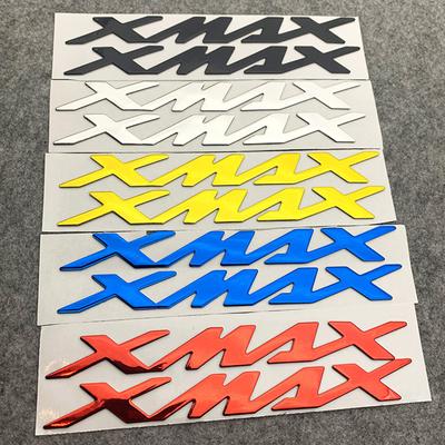 Motorcykeltillbehör Tank Sidokåpa 3D-dekal XMAX Bokstavslogotyp För Yamaha XMAX125 250 300 400 xmax