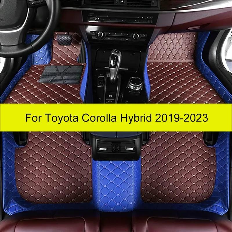 Car Floor Mats For Toyota Corolla Hybrid Auto Interior Accessories ized Leather Carpets Foot Pads