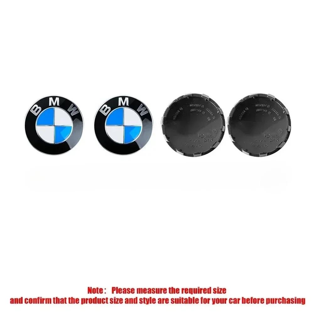 

4PCS 56/68mm ABS Wheel Center Caps for BMW 50th Anniversary | Hub Cover for X1/X3/X5/X7 & 1/2/3/5/7 Series Models. 56mm-4pcs