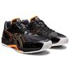 ASICS Fabric Fashion Abrasion Resistant Coverage Support Low top Training Shoes Men's Black Orange 1053A042-001