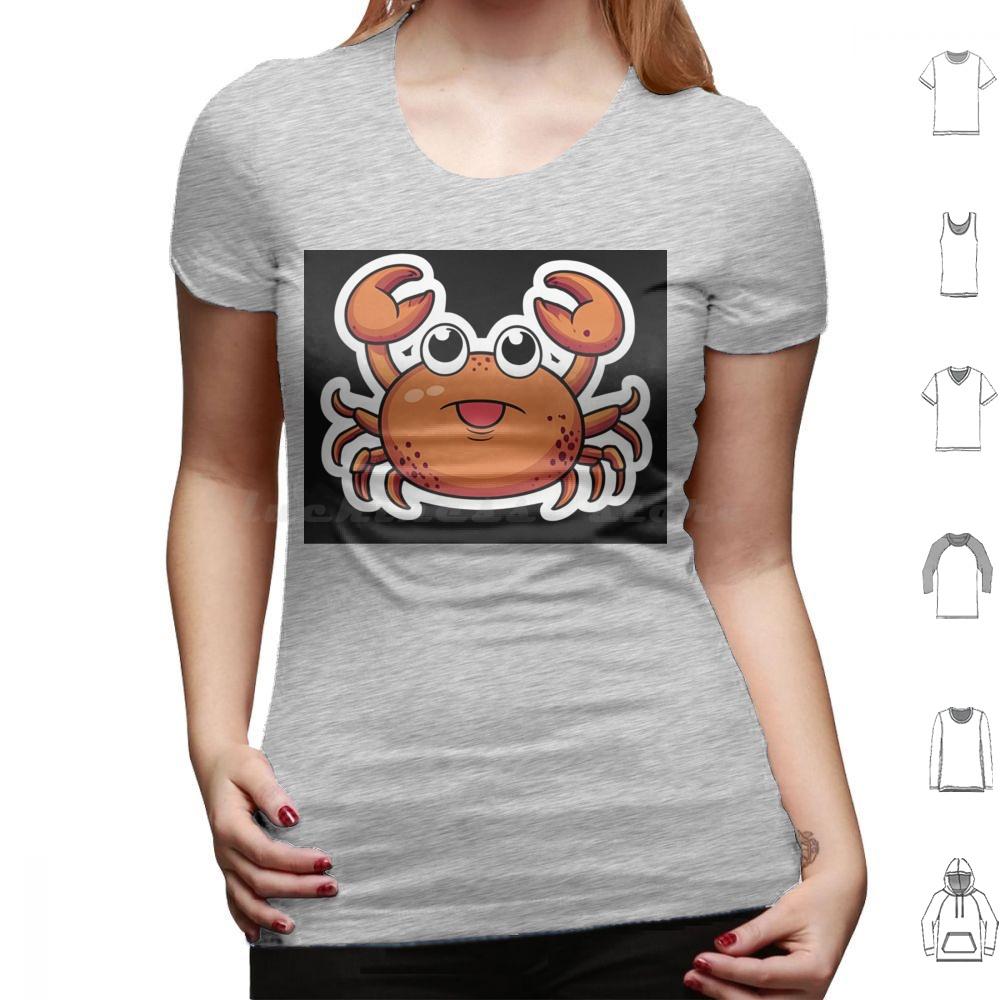 Crab Orange Cute Maryland T Shirt Cotton Men Women DIY Print Crab Maryland Chesapeake Bay Wildlife Nature Animal Crab Crabs