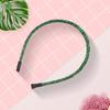 Women Hair Hoop Sparkling Sequins Elastic Headband DIY Glitter Handmade DIY Hair Hoop Christmas