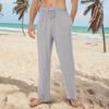 Men's Home Soft Pajama Pants Drawstring With Pockets Casual Sports Pants
