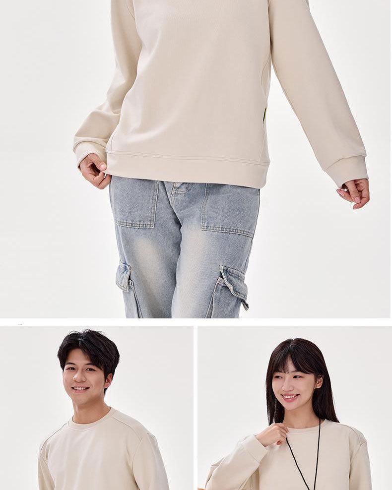 Customizable Unisex Dolphin Crew Neck Cotton Hoodie - Long Sleeve Casual Top