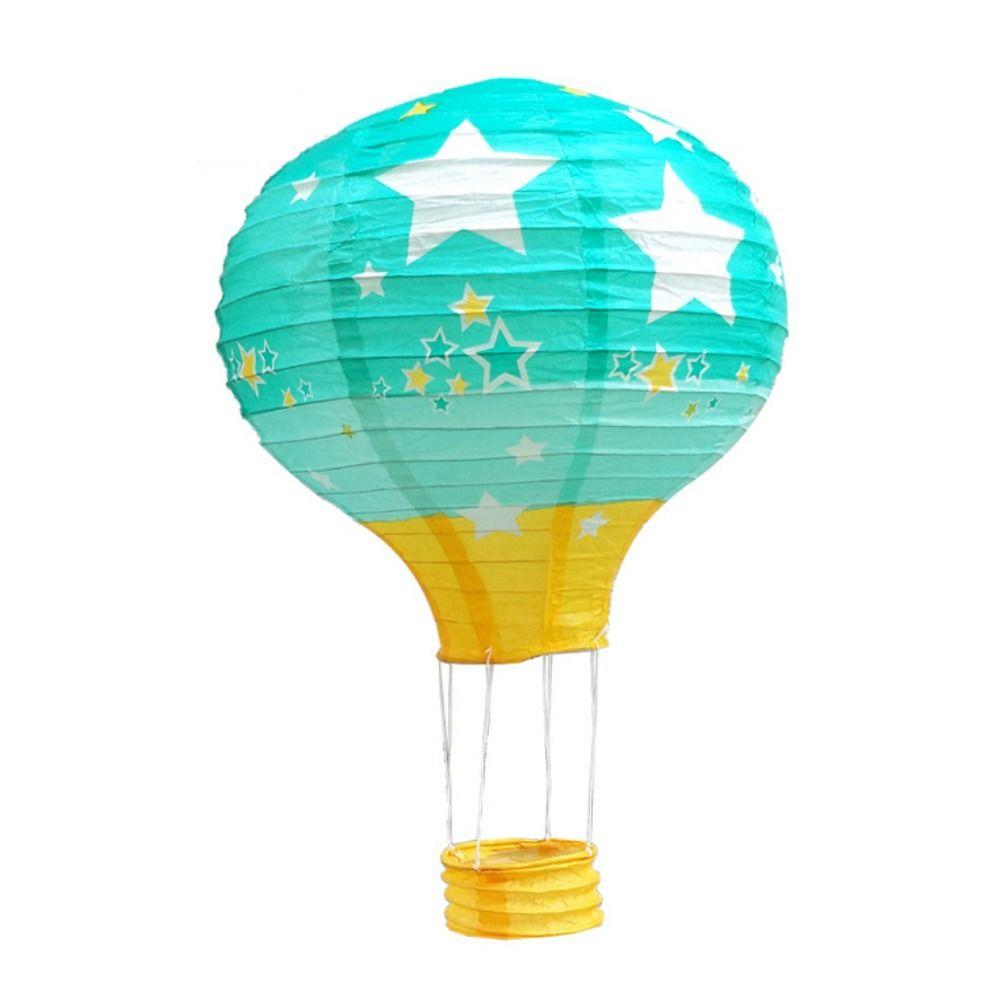 DIY Hot Air Balloon Lantern Hanging Festival Lantern Paper Lantern  for Mid- Autumn Festival